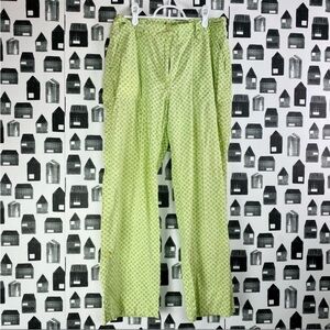 Vintage April Cornell - Greenleaf, print pants
